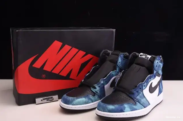 Reps TB Air High Tie-Dye OG Jordan 1 CD0461-100 0421